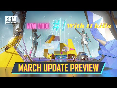 FIRST GAME OF NEW MODE AND GET CHICKEN DINNER WITH 11 KILLS | BGMI NEW UPDATE | GOD OR WOT