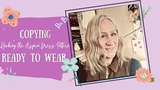 Pattern Hacking a RTW Dress