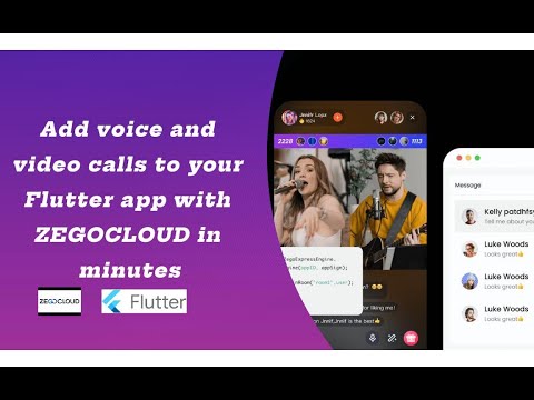 Add voice and video calls to your Flutter app with ZEGOCLOUD in minutes!