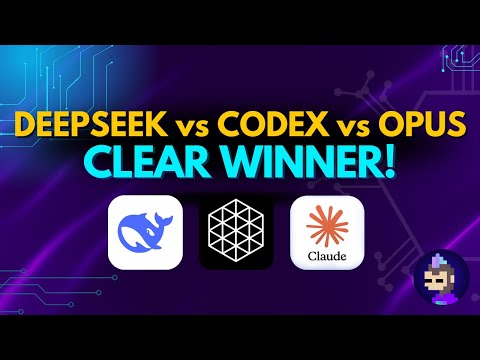 DeepSeek V3.2 vs GPT-5.1 Codex MAX vs Opus 4.5 (Clear Winner)