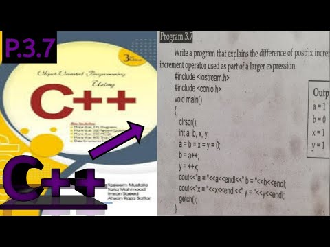 explain difference of postfix increment and prefix increment operator used part of larger expression