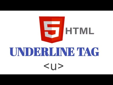 🔹 Html Tutorial Day 6 | Part 6 | Easy u Tag Guide