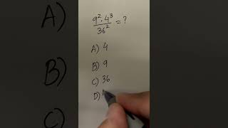 Exponent Math Simplification #exponentialproblem #division2 #divisiontricks #algebratricks #maths