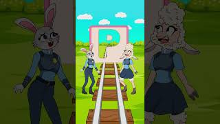 Pose Challenge: Can JUDY and Ms.Lamb Overcome The Obstacle Together? Help Judy Zootopia2 #shortvideo
