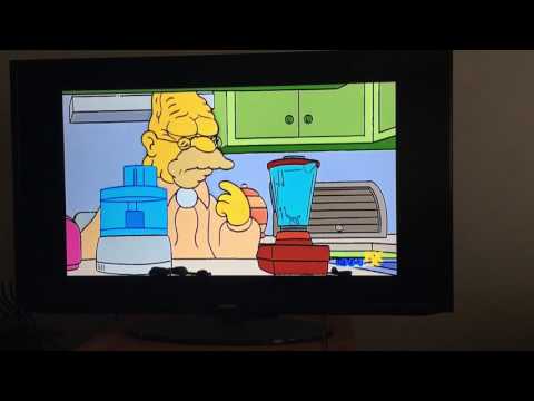 Abraham Simpson Confuses Objects and Sets Off the Smoke Detector