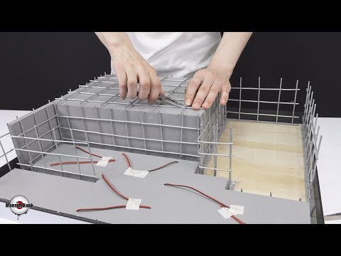 How To Make a Luxury House(model) #1 - the foundations of a house.