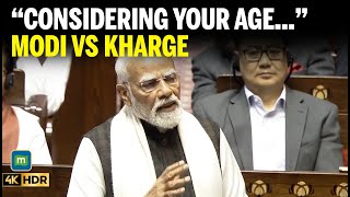 PM Modi Speech: Parliament Heats Up as PM Modi Takes Swipe at Kharge