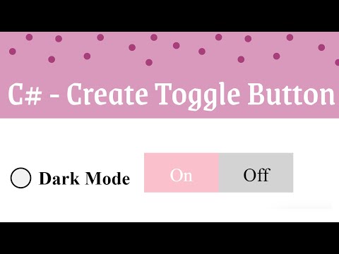 [C# WPF] - Create Toggle Button MVVM