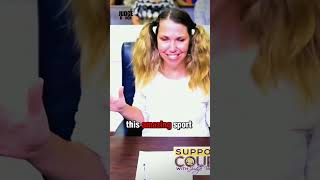 She Works In Derby ... She Is A Roller Queen 👑😊 #courtroom #shorts