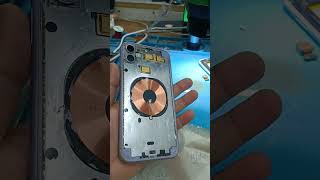 iPhone 11 Broken Back Glass Replacement #Newmobile2service #smartphone#problemfix #repair#viral#tech