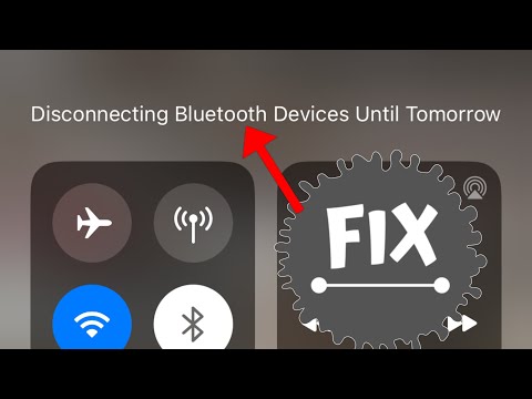 Disconnecting Bluetooth Devices Until Tomorrow | Easy Fix