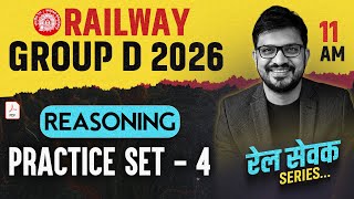 RRB Group D Reasoning Practice Set | GROUP D Reasoning Classes 04 | RRB Group D 2026 Reasoning