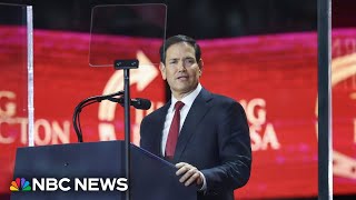 Marco Rubio gives speech at Charlie Kirk memorial