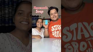 My Sister Vs Me : Who will make the best Homemade Soap #shorts