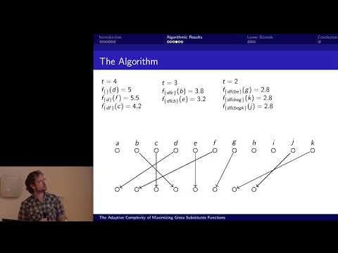 The Adaptive Complexity of Maximizing Gross Substitutes Functions - Ron Kupfer