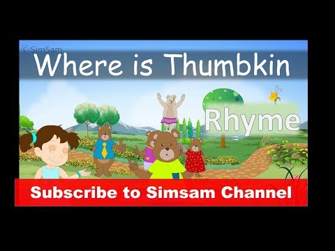 Where is Thumbkin Nursery rhymes | kids Song by SimSam