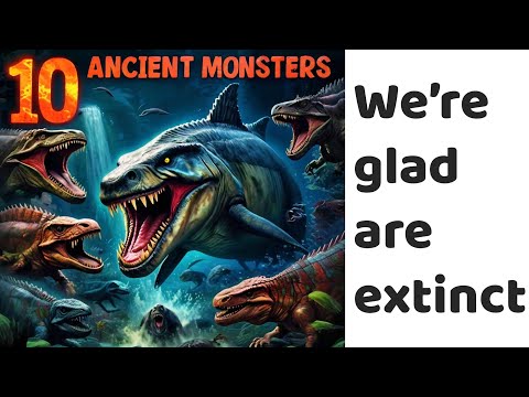 10 Ancient Monsters We're Glad Are Extinct | Curious List