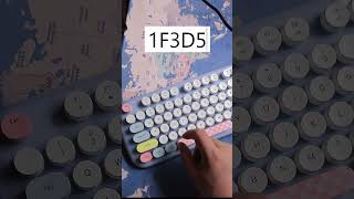 What Does Unicode 1F3D5 Represent? It’s the Camping! 🏕️ #unicode #emoji #shorts #keyboard #msword