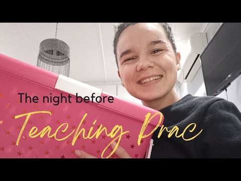 The night before PRACTICAL TEACHING
