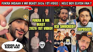 OMG!🤯 Fukra Insaan 2026 1st Video With Mr Beast Coming | Ksi Shocked | Elvish Yadav Fan Neuz Boy ?