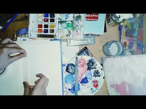paint with me/ galaxy sky