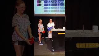 Setting flour on fire at Scitech #perth #science #scitech #holidays