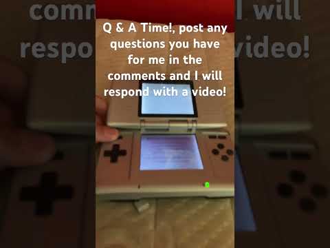 TheGameboyNerd Q & A #nintendo #ds #3ds #retrogaming #gaming #gameboy #viral #shorts #youtube #video