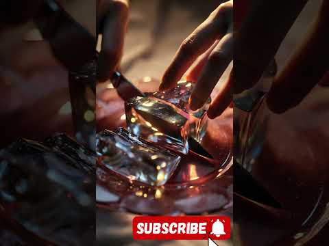 Satisfying ASMR: Cutting a Shiny Diamond Crystal