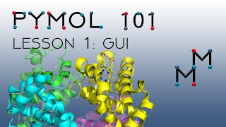 PyMOL 101, Lesson 1: GUI Basics - loading structures, mouse/trackpad motions, sequence, zoom & clip