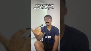 Sugar… you know me too well… #saynotosugar #eathealthy #maketherightchoice