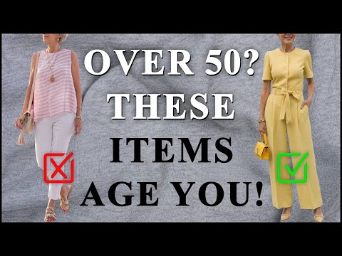 25 Fashion MISTAKES that Instantly CHEAPEN Your Look AFTER 50!