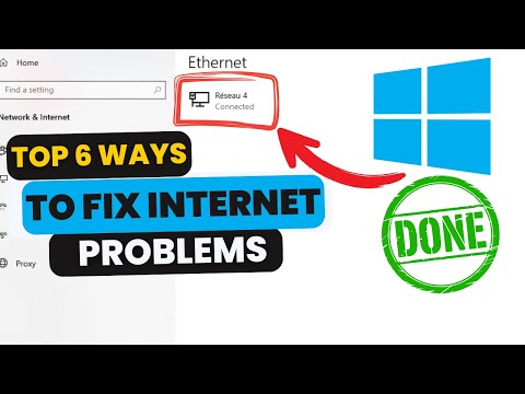 Top 6 Ways to fix Ethernet Connected But No Internet Access | Internet Connection Problem