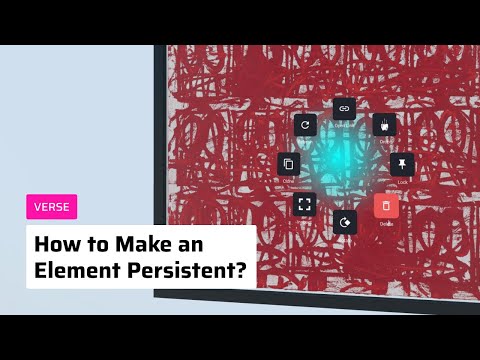 Verse | How to Make an Element Persistent?