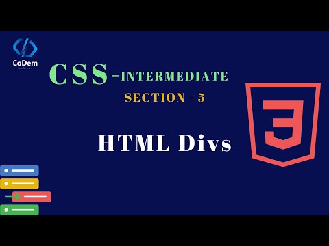 Summer Challenge || Section #5 || 3. HTML Divs