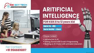 Get Your Kids Excited About Ai With Rm Sky Tech's Fun Course!