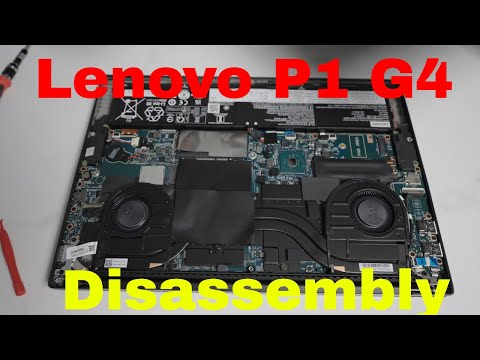Lenovo P1 Gen 4 Disassembly / Upgrade