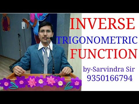 Inverse Trigonometric function class 12