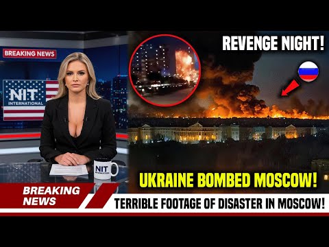 RED ALERT IN MOSCOW! Ukrainian Drones Strike Russian Capital – Russia's Air Defense was Humiliated!