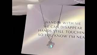 925 Sterling Silver Firefly Necklace