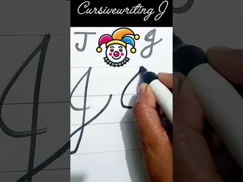 Cursivewriting J|CursiveJ|writing cursive letters #viralshort #shwetakidsclass #handwriting #ytshort