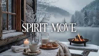 Instrumental Soaking Worship Music | Christian Piano For Prayer & Deep Rest With Snow And Scriptures