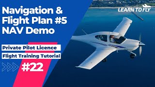 【Learn To Fly #22】E22 Real Navigation Flight Demonstration YMMB - YLTV | Flight Planning in Practice