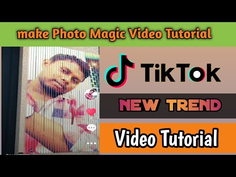 Make photo magic tutorial video | tikTok photo magic 2019