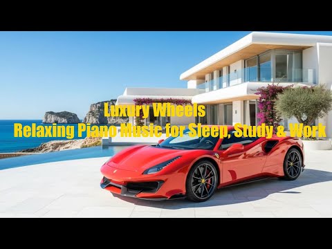 Luxury Wheels 🚗 | Relaxing Piano Music for Sleep, Study & Work