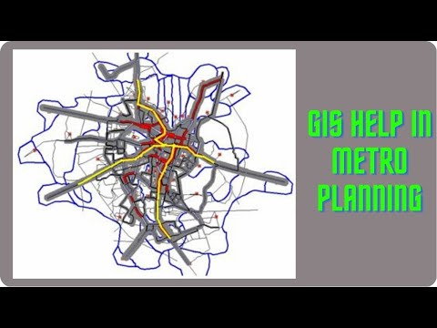 🚇 How GIS Plays a Key Role in Metro Planning | Smart Urban Transportation Explained