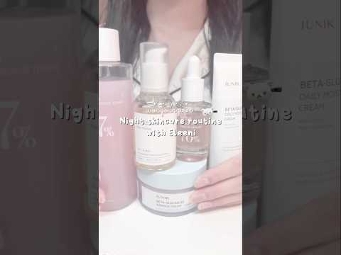 Wonyoungism night skincare with me! #wonyoungism #koreanbeauty #koreanskincare #routine #aesthetic