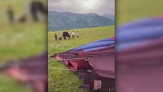 Unexpected Wind Shift Blamed For Hot Air Balloon Crashes In Wyoming That Injured 12 People