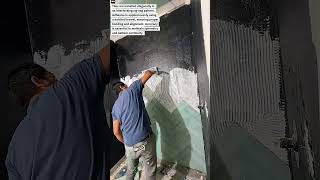 Perfect Herringbone Wall Tile Installation | Modern Interior Finishing