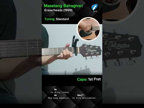 Maselang Bahaghari - Eraserheads (1999) | Easy Guitar Tutorial Chords With Lyrics