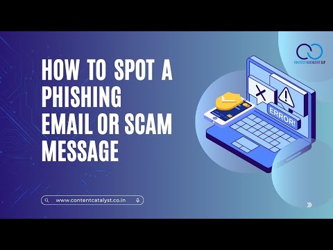 How to Spot a Phishing Email or Scam Message in 2025 | Online Safety Tips by Content Catalyst